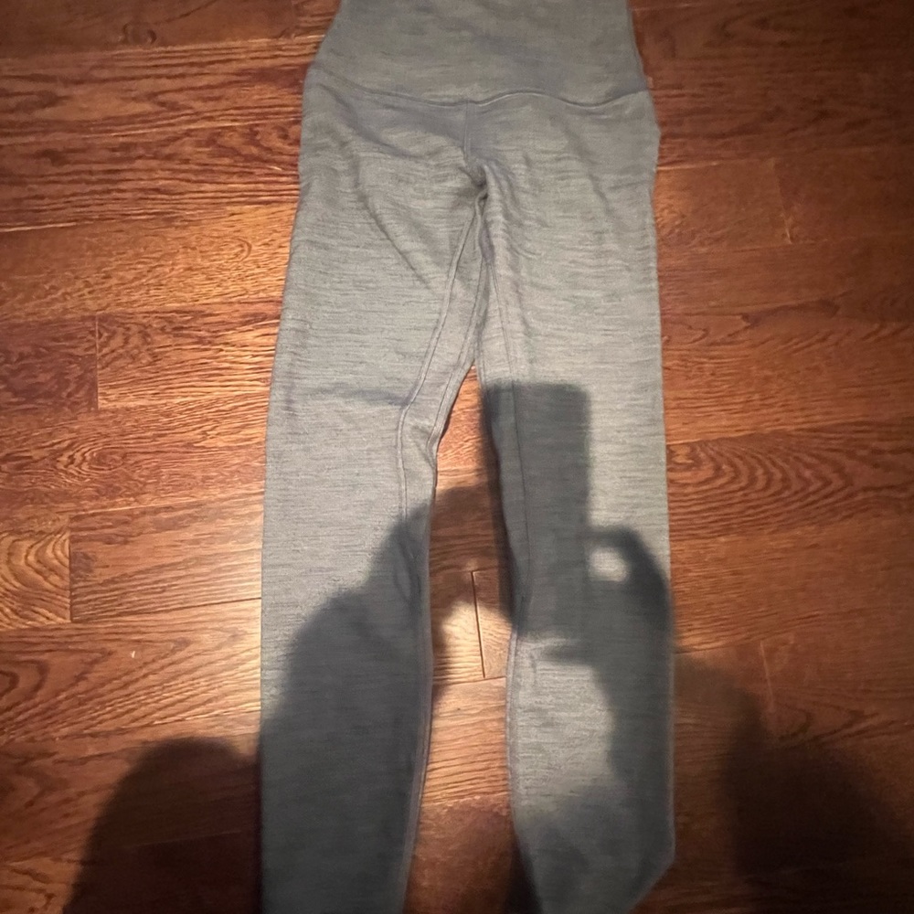 super cute gray lululemon leggings new without tags